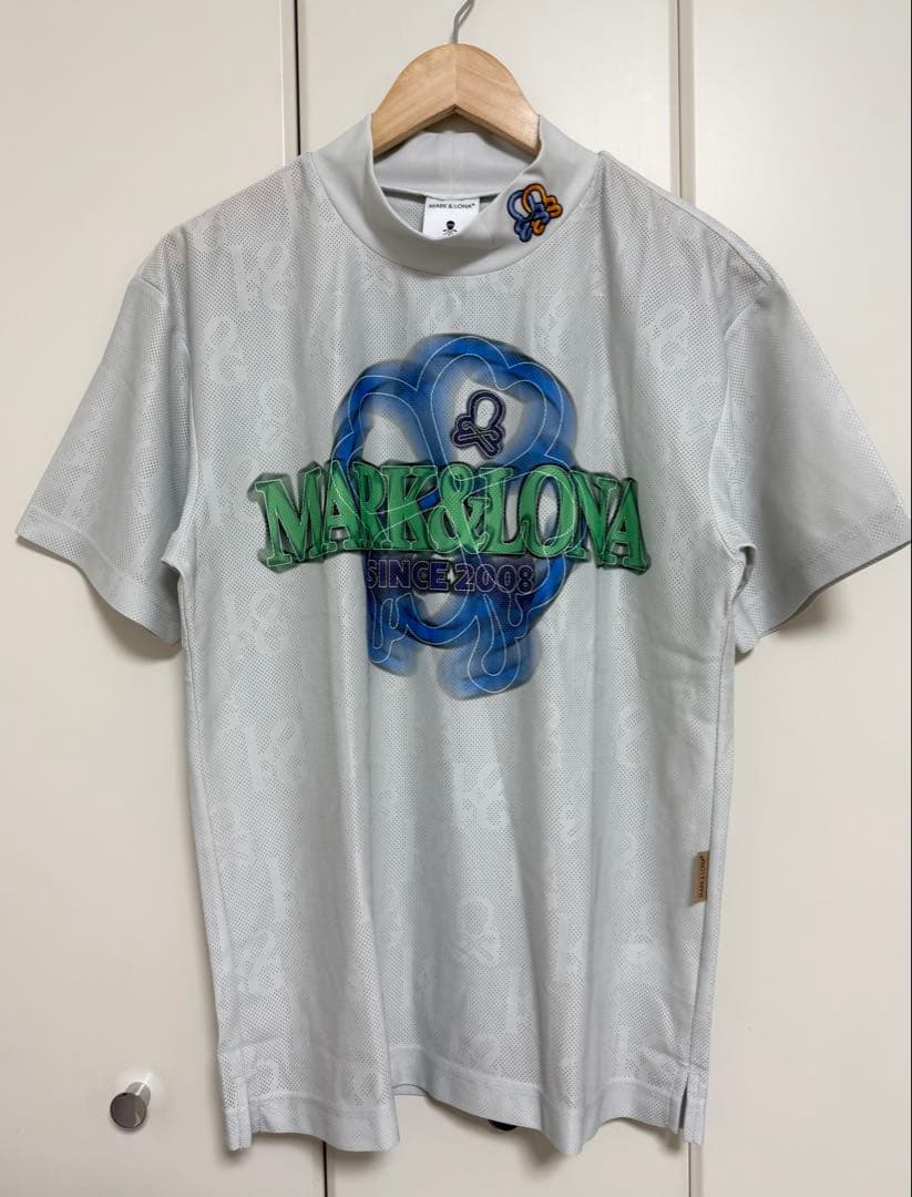 マーク＆ロナ モックネック メッシュ Tシャツ 46