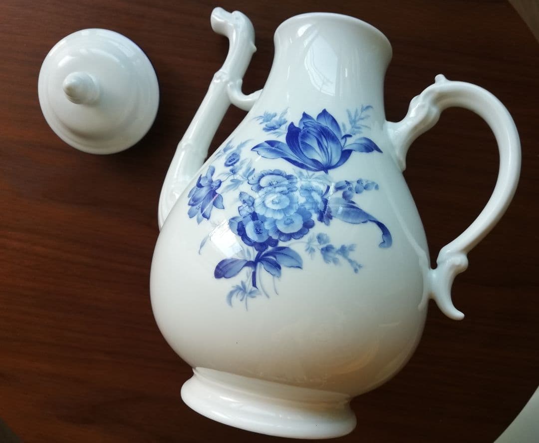 希少限定【リチャードジノリ】ポット（1.5L）＆スワンディッシュ セット