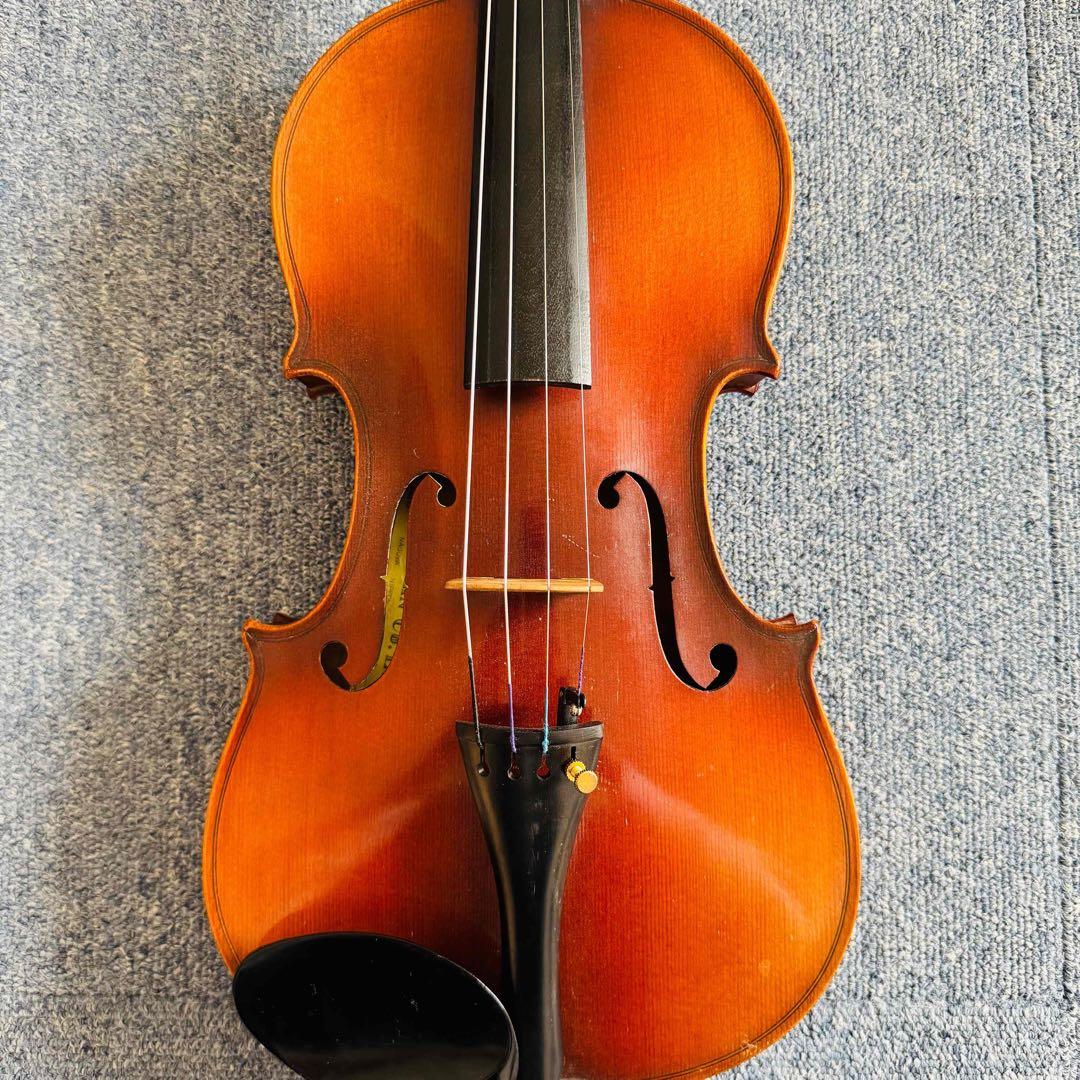 【試奏動画あり】SUZUKI バイオリン No.103裏板一枚板【弓・ケース付】