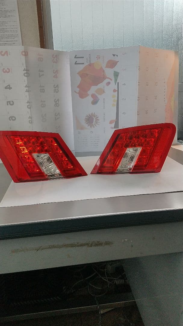 赤色 角型 テールライト 2個セット