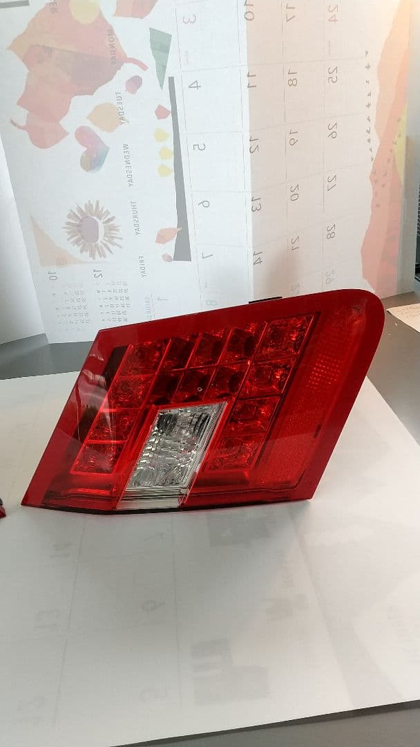 赤色 角型 テールライト 2個セット