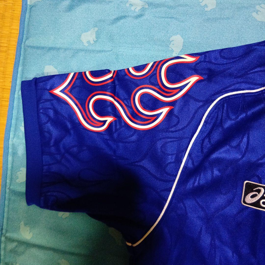 asics 1998年日本代表 フレイムデザイン ポロシャツ　タグ付き
