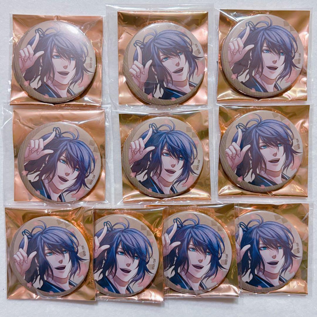 薄桜鬼 春風商店 月影ノ抄限定版パッケージ トレ缶 缶バッジ 伊庭