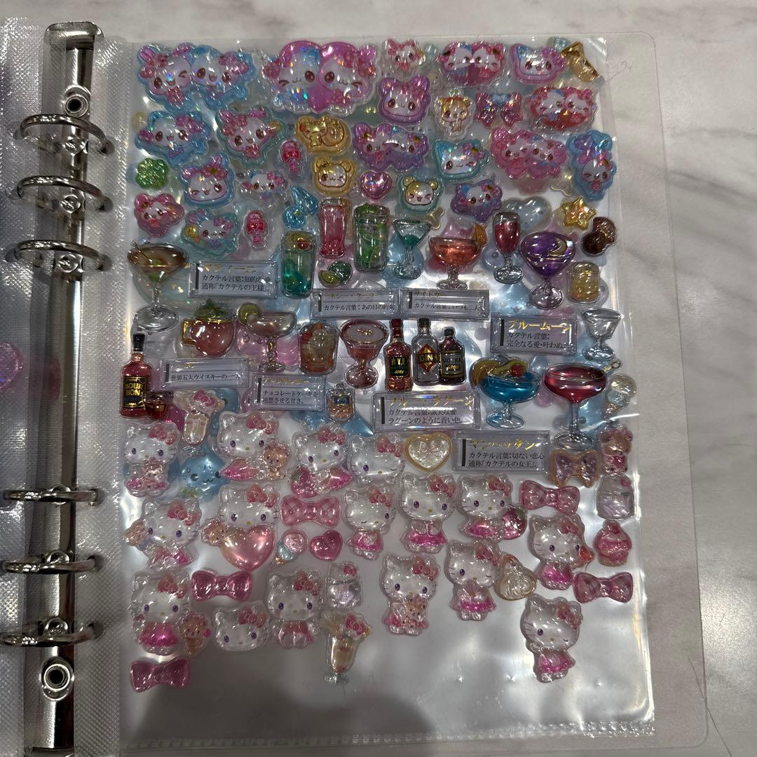 シール帳 完成品 作成済 しずくちゃん あわわちゃんボンボンドロップ ボンドロ