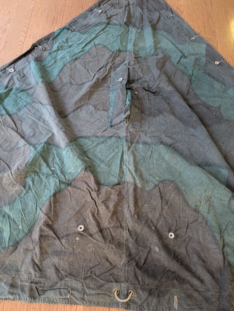 スウェーデン軍幕　used 4枚