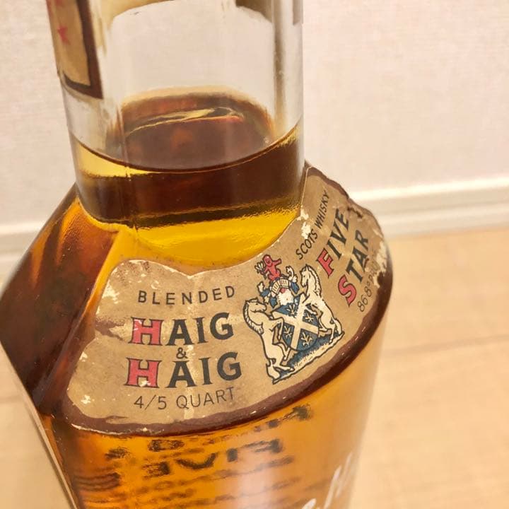 お値下げ【未開栓】HAIG&HAIG FIVESTAR ヘイグアンドヘイグ