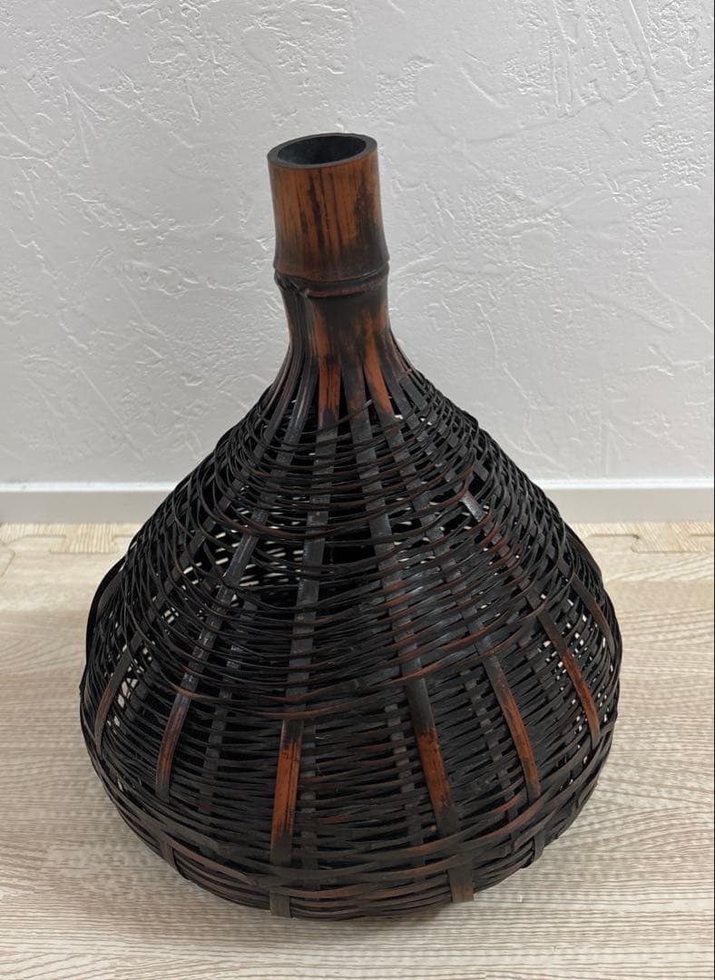 虫篭 安藤竹良斎作