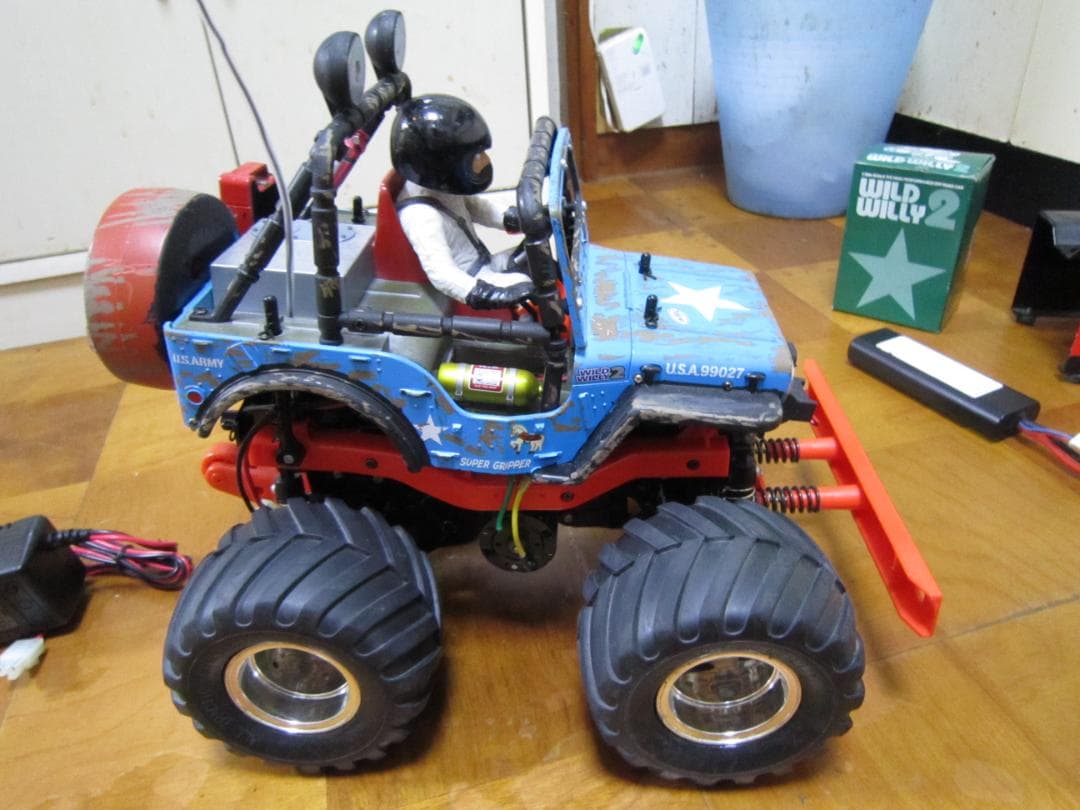 動作確認済み 1/10 ワイルドウイリー２ エイジング仕様 カスタム フルセット