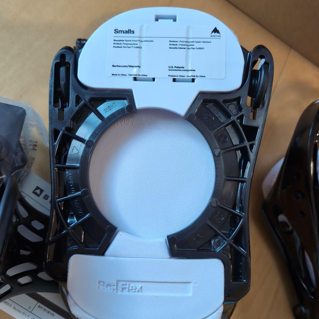 キッズ Burton スモールズ Re:Flex スノーボードバインディング L