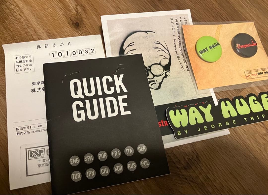 ギター WAY HUGE CONQUISTADOR FUZZSTORTION