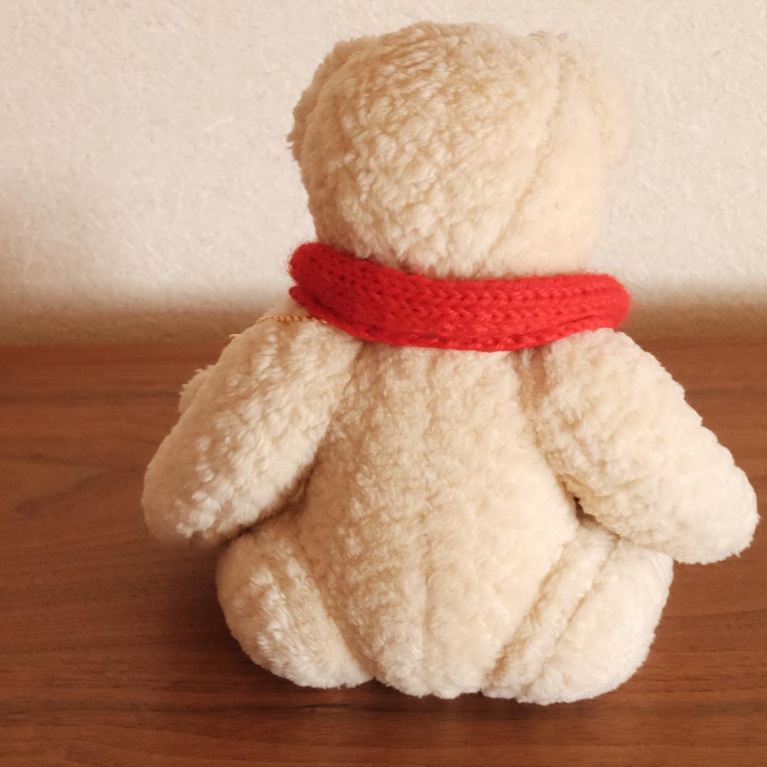 日本製　モンスイユ　くま　ぬいぐるみ　テディベア　マフラー　手袋