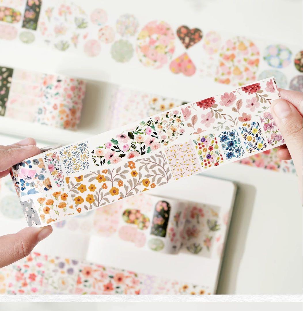 WT《繁花织梦3巻セット》海外マスキングテープ　マステ 【1936】