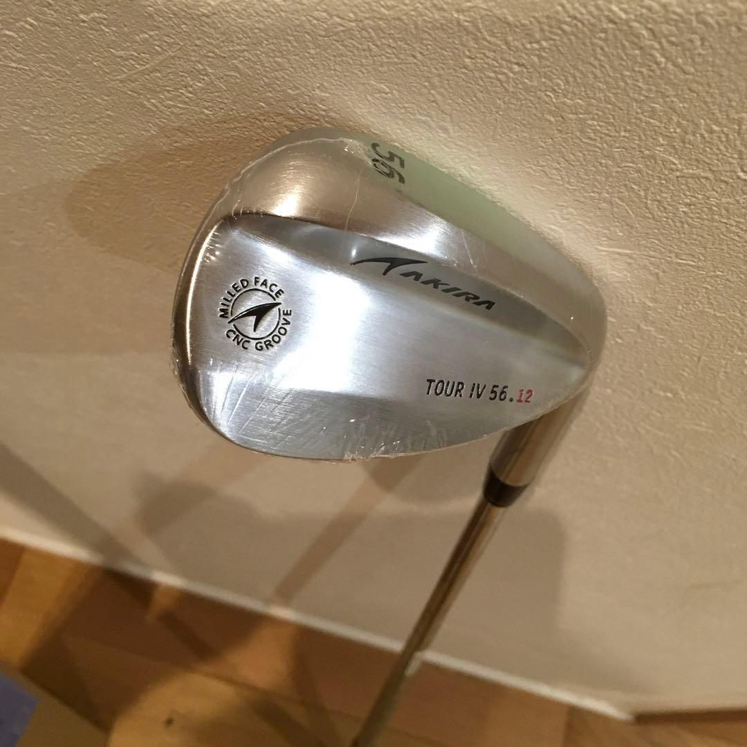 新品アキラAKIRAツアーウエッジ4 IV シルバーNS950neo S 56°