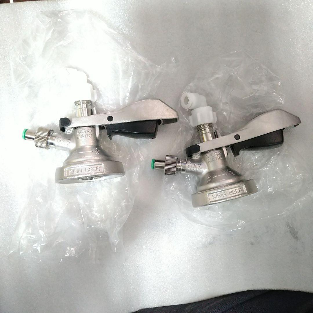 ビールサーバー用、キリンビールヘッド2個（整備品）