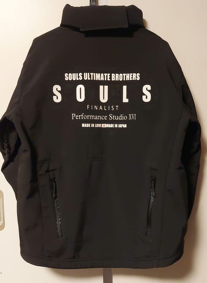 《美品》SOULS ソウルズ フィールドシェルジャケット ブラック サイズX