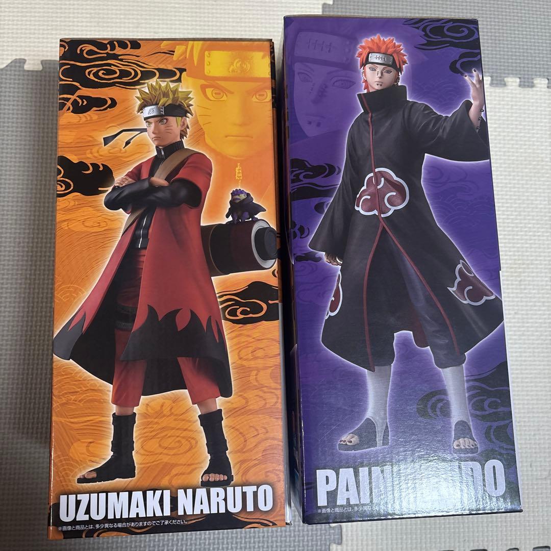 NARUTO一番くじ A賞うずまきナルト仙人モードC賞ペイン下位賞付きセット