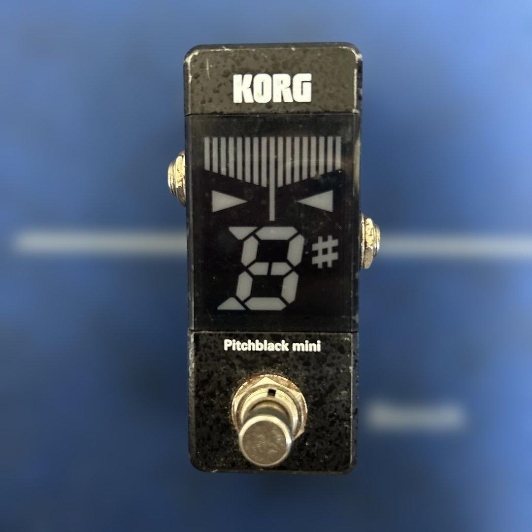 KORG pitch black チューナー