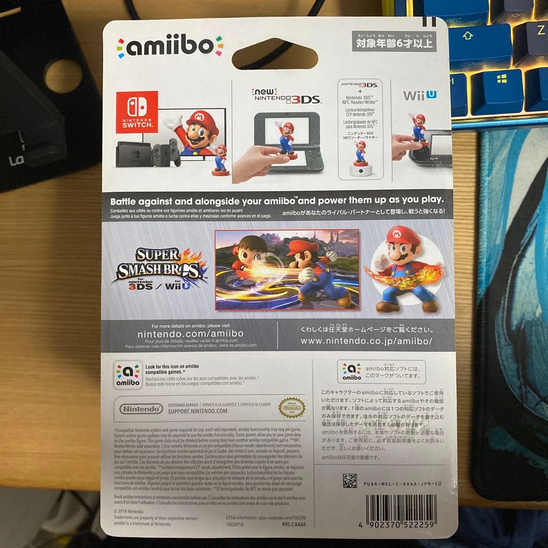 amiibo マリオ（大乱闘スマッシュブラザーズシリーズ）