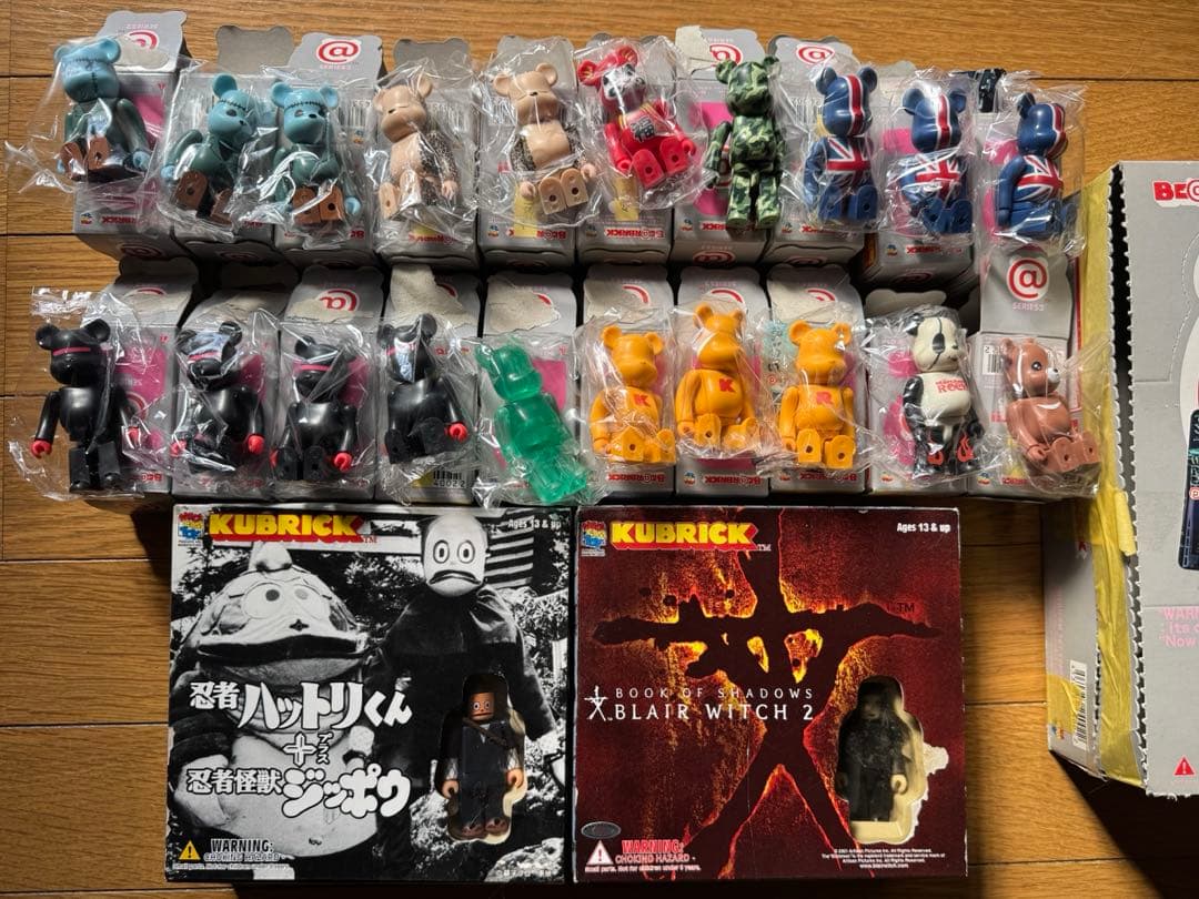 初期 BE@RBRICK 忍者ハットリくん BLAIR WITCH2 + 20個