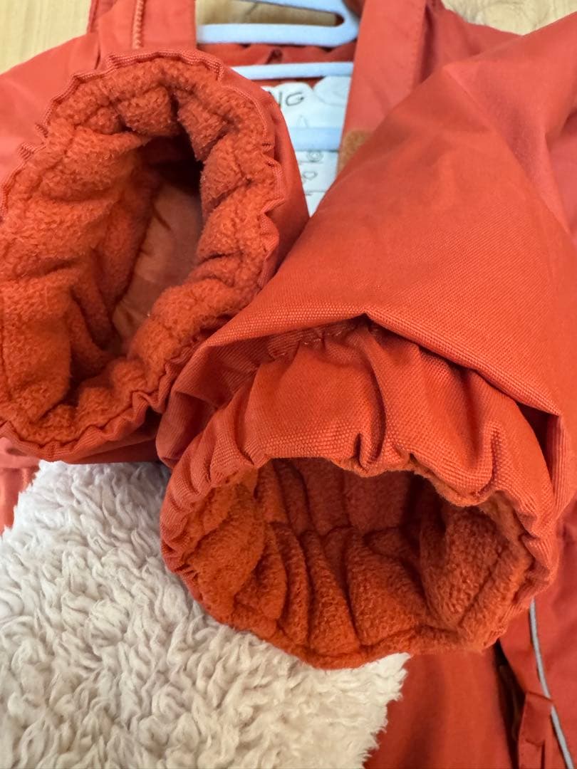 kulingスキーウェア　防水　（オレンジ）95〜100cm