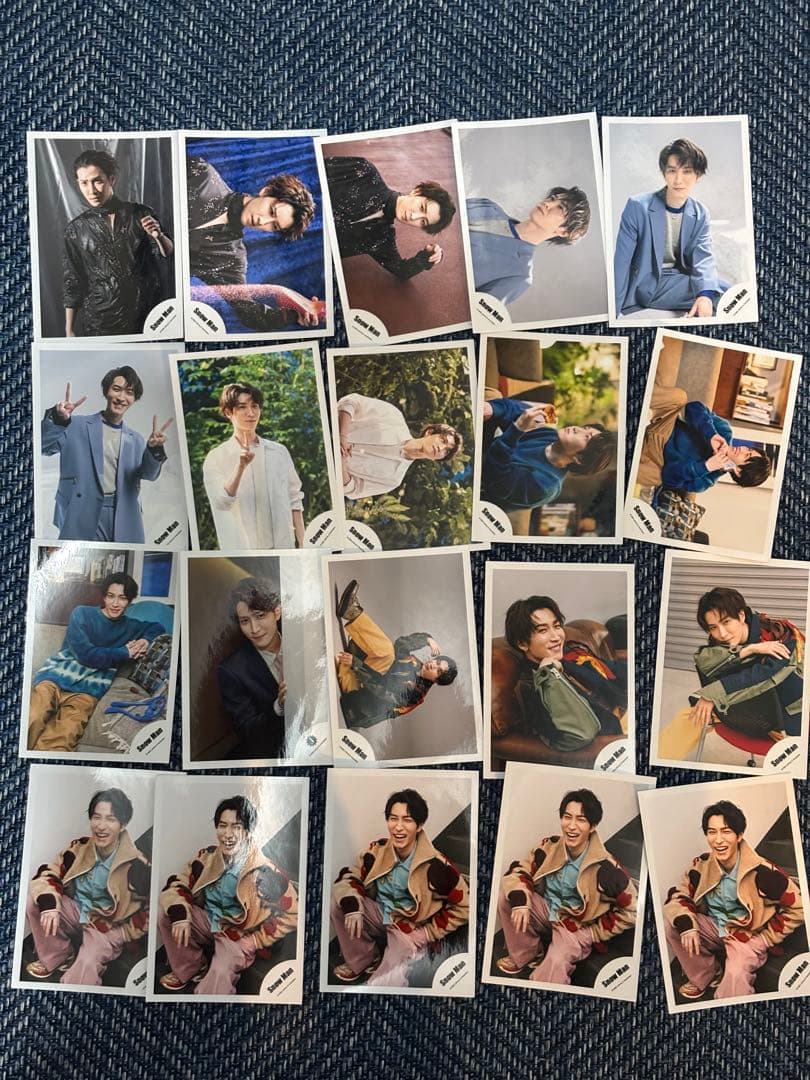 渡辺翔太　公式写真318枚セット　バラ売り可