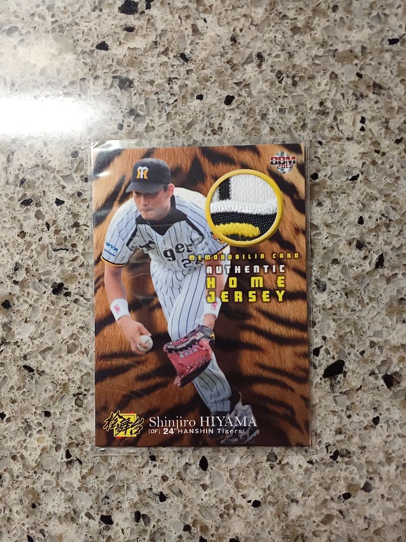 BBM 2013 阪神タイガース　桧山進次郎　パッチカード　/50