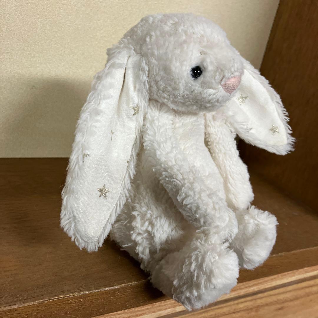 ジェリーキャット　ぬいぐるみ　バシュフル・トゥインクル・バニー　S うさぎ　耳星