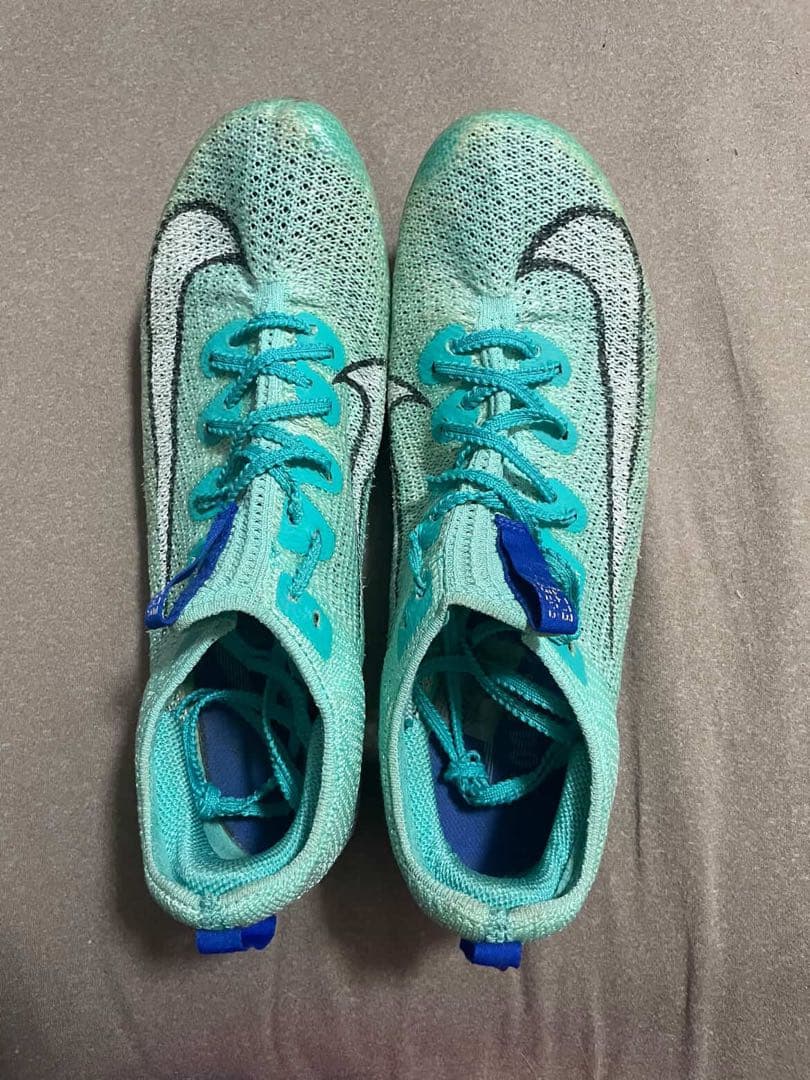 Nike 陸上競技用スパイクシューズ ティール/ブルー