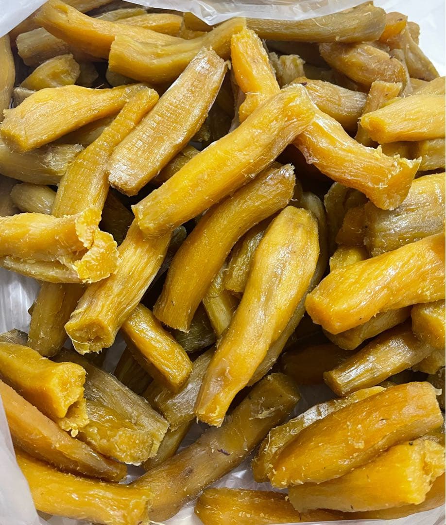 茨城県無添加 柔らかい 紅はるか干し芋 訳あり 黒混じり 丸干し箱込み2kgx2