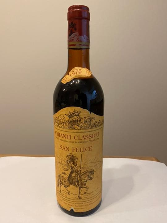 1975年　CHIANTI CLASSICO SAN FELICE イタリア