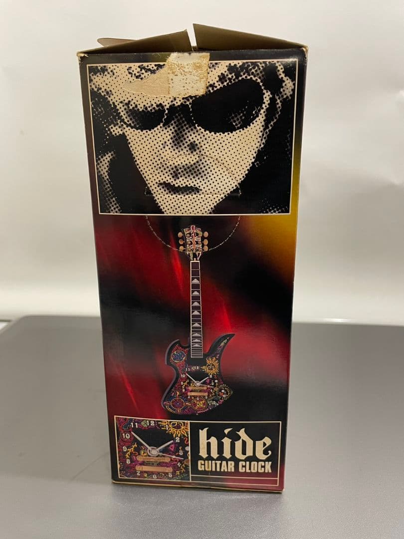hide ギター型ウォールクロック2種セット