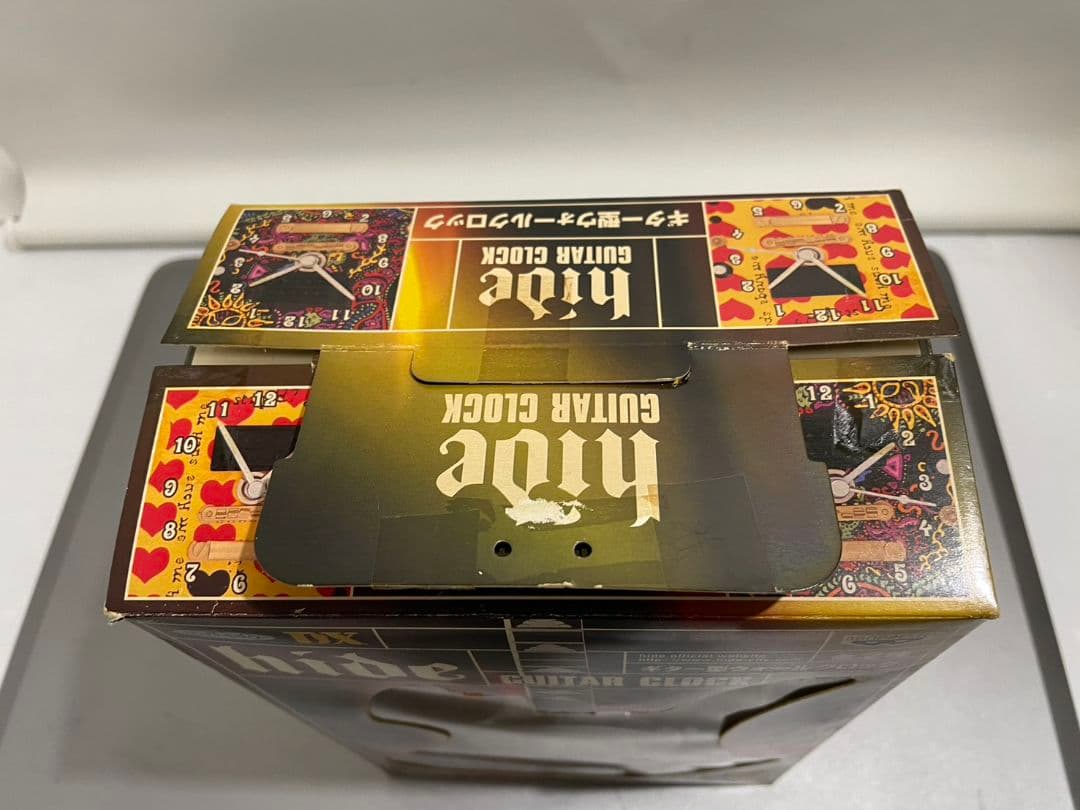 hide ギター型ウォールクロック2種セット