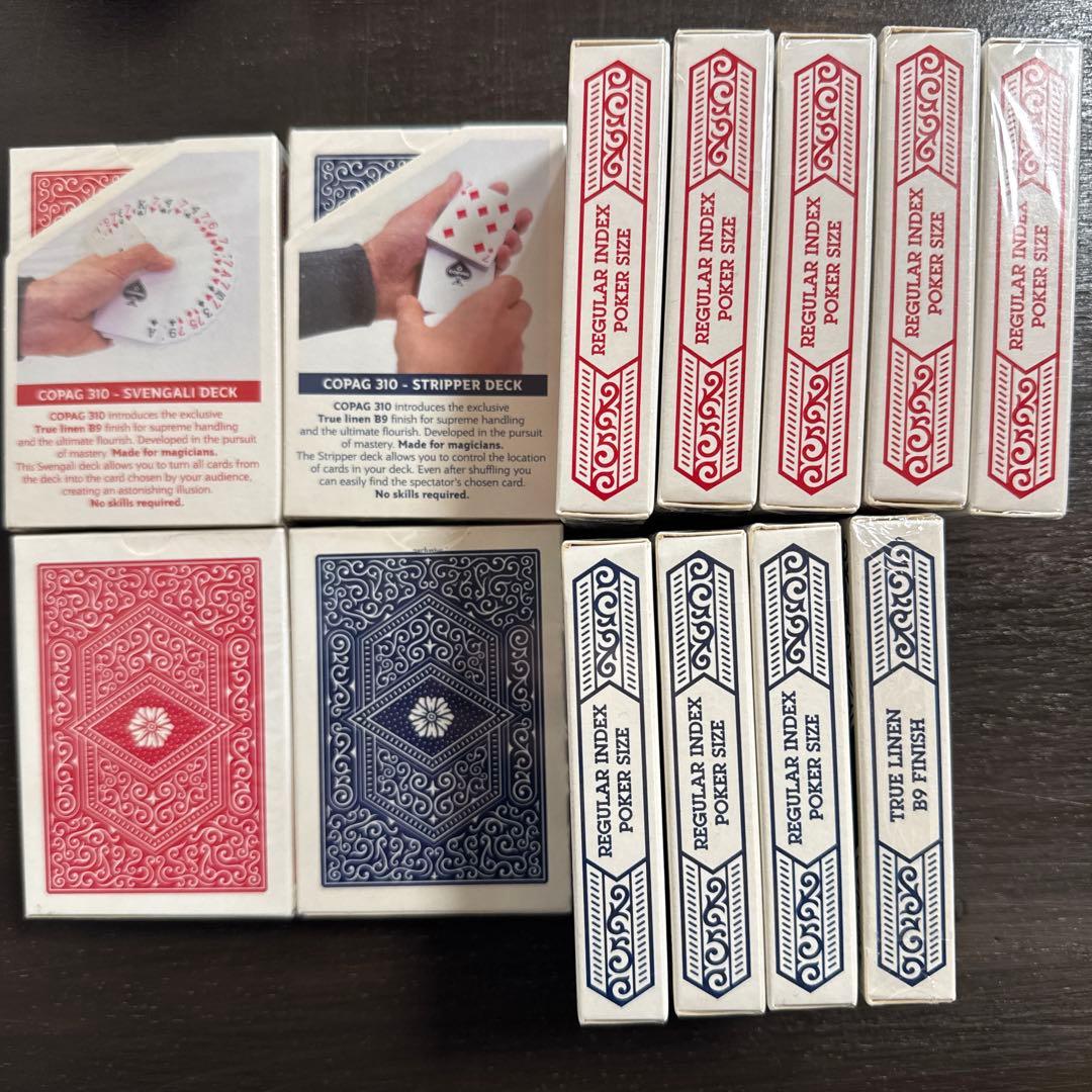 COPAG 310 トランプセット　ギミックデック2つとおまけ付き　レアデック