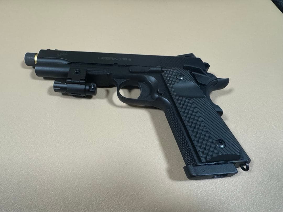 カーボネイト　M45DOCナイトシフトCO2ガスガン　予備マガジン付き