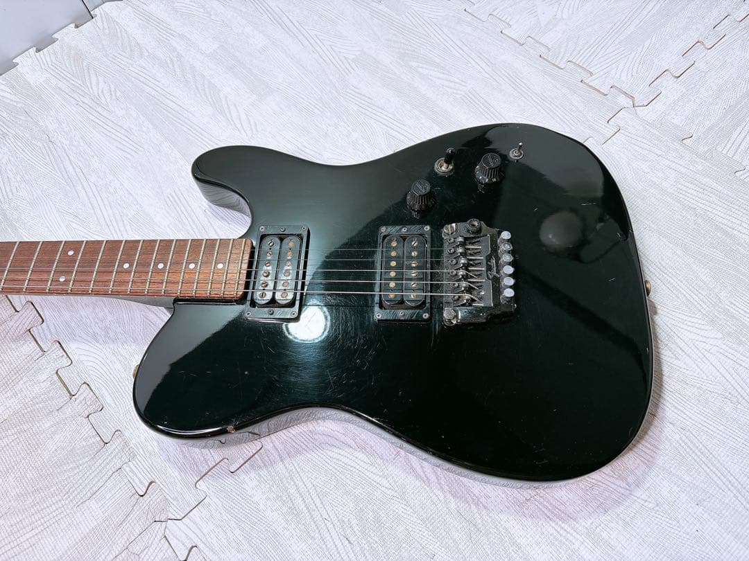 Fender テレキャスター ブラック 動作しますがジャンク品扱い