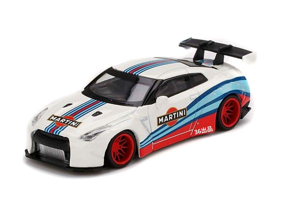 MINI GT LB★WORKS Nissan GT-R マルティーニ