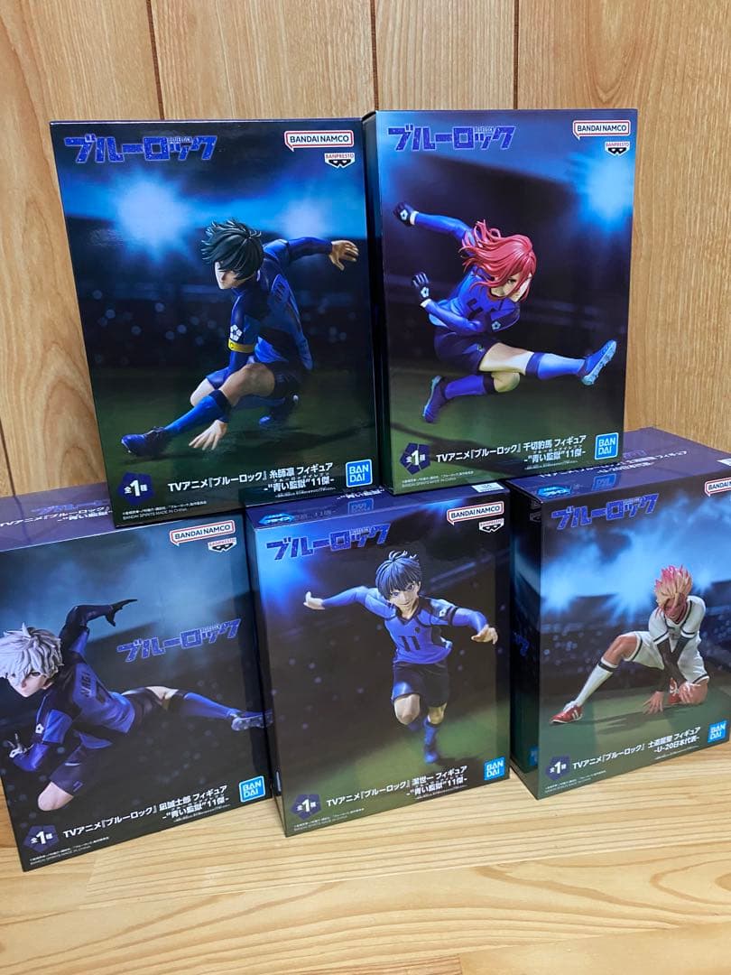 バンダイナムコ ブルーロック フィギュア 5体セット