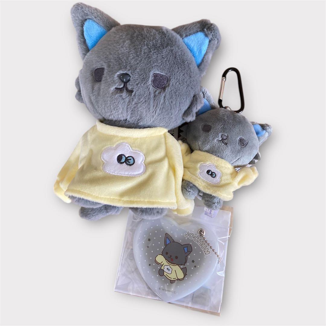 JOCHUM ピーハイ カラビナマスコット ふわくたぬいぐるみ ミラー