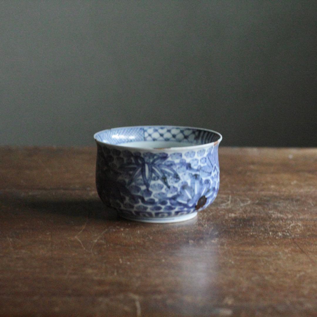 古伊万里 染付 茶碗 古美術 古道具 アンティーク