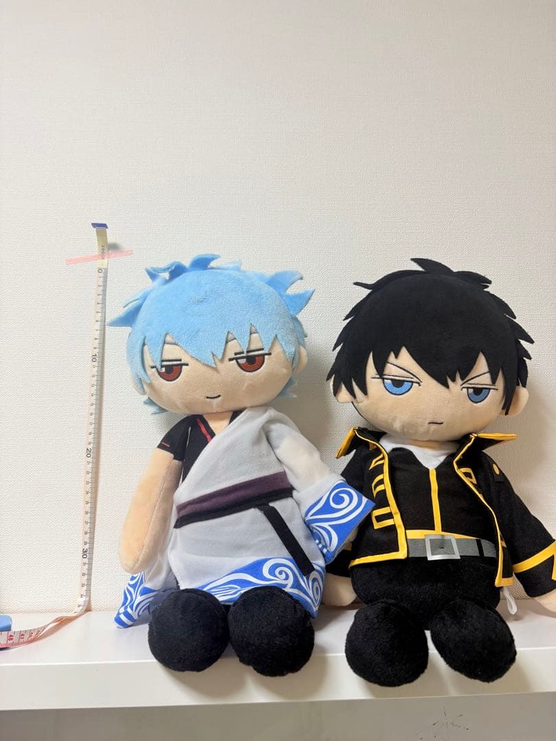 着ぐるみくったりクッション 銀魂 銀時 土方