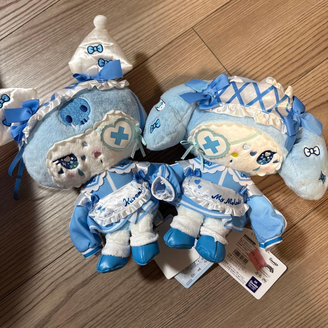 セット　サンリオ DOLLY MIX マイメロ クロミ ぬいぐるみ