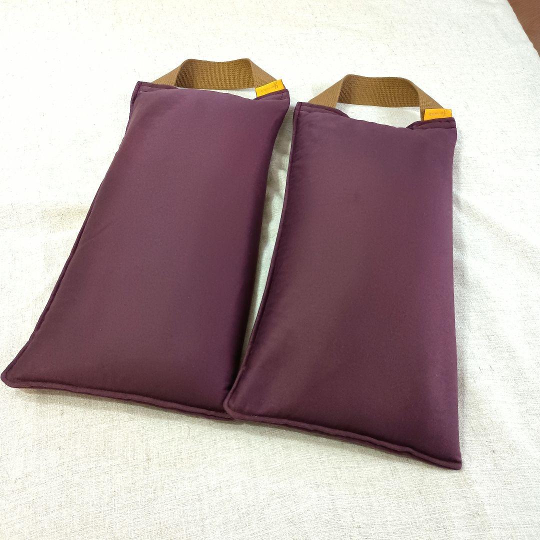 yogaworks ヨガワークス　ヨガサンドバッグ2個セットモーヴパープル