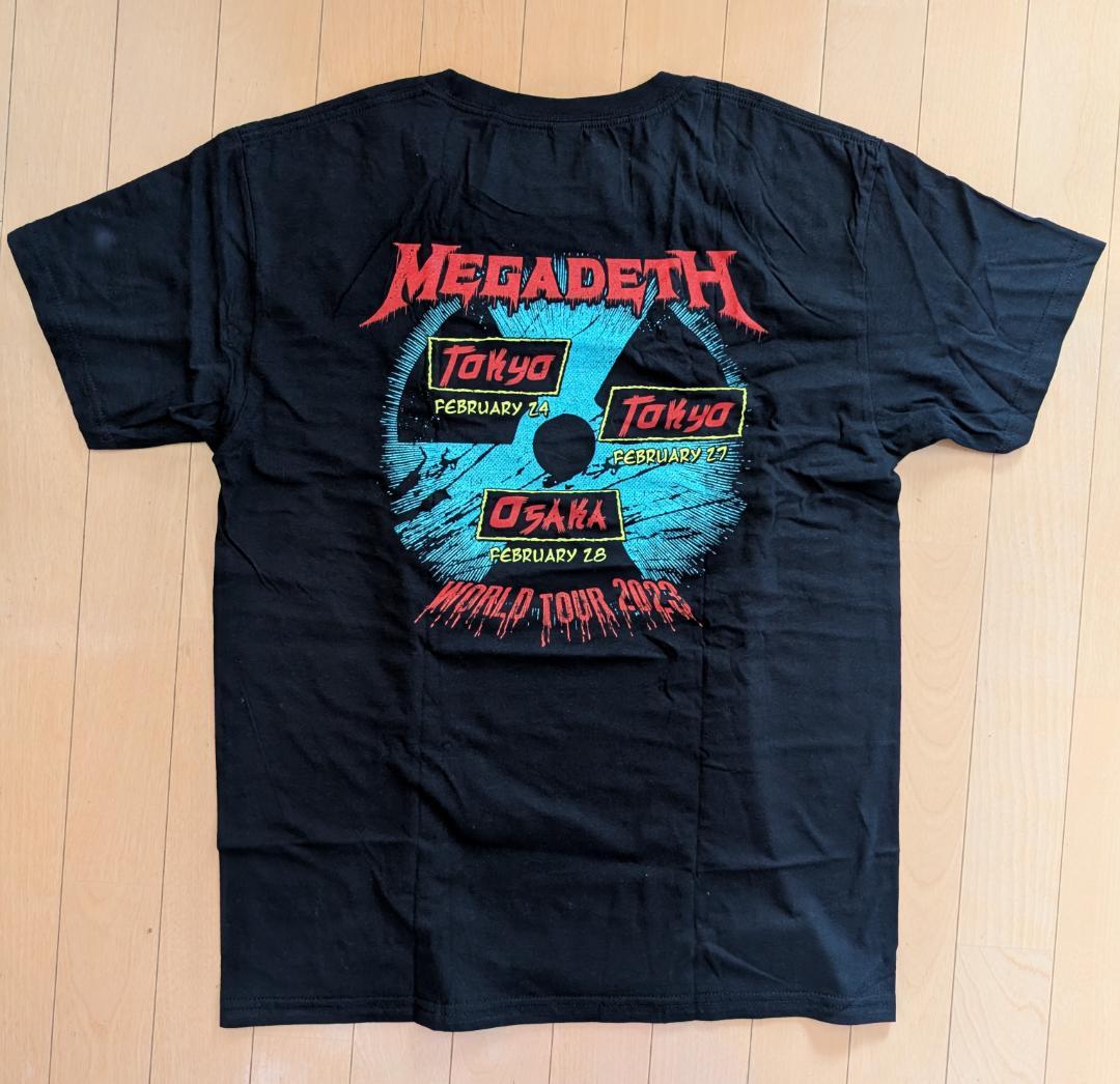 MEGADETH メガデス 2023ツアーTシャツ サイズ L