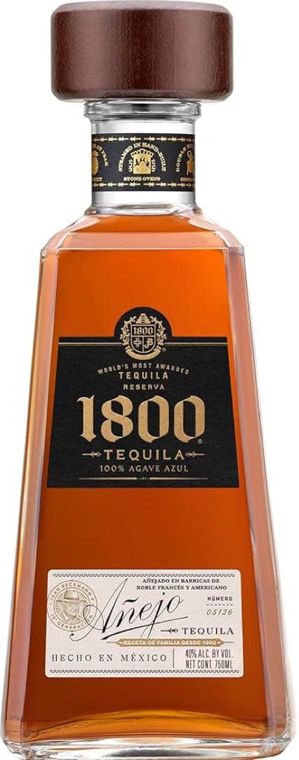 1800 Tequila Añejo 40% 3本