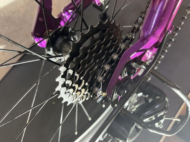 giant LIVパープル 20インチ キッズバイク 6速 Shimano