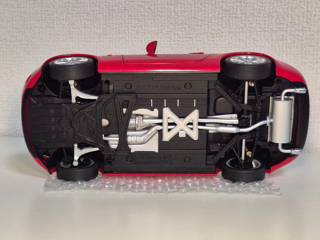 1/18 AUTOart　Mazda MX-5　Roadster　左ハンドル
