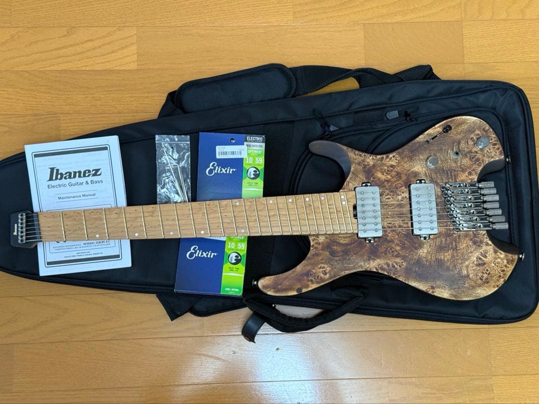 Ibanez q52PB ヘッドレスギター