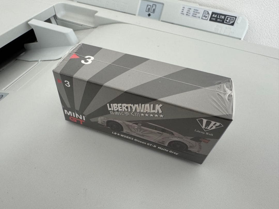 MiniGT LBWK 日産 GT-R マットグレー No.3