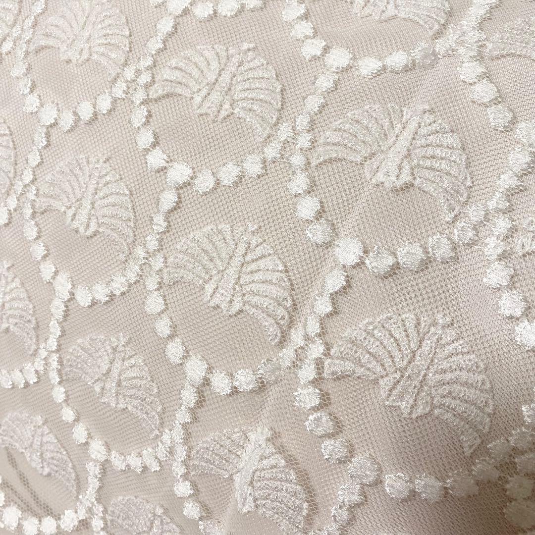 新品　東京事変　チュール刺繍　レース生地　2メートル　スクープ生地