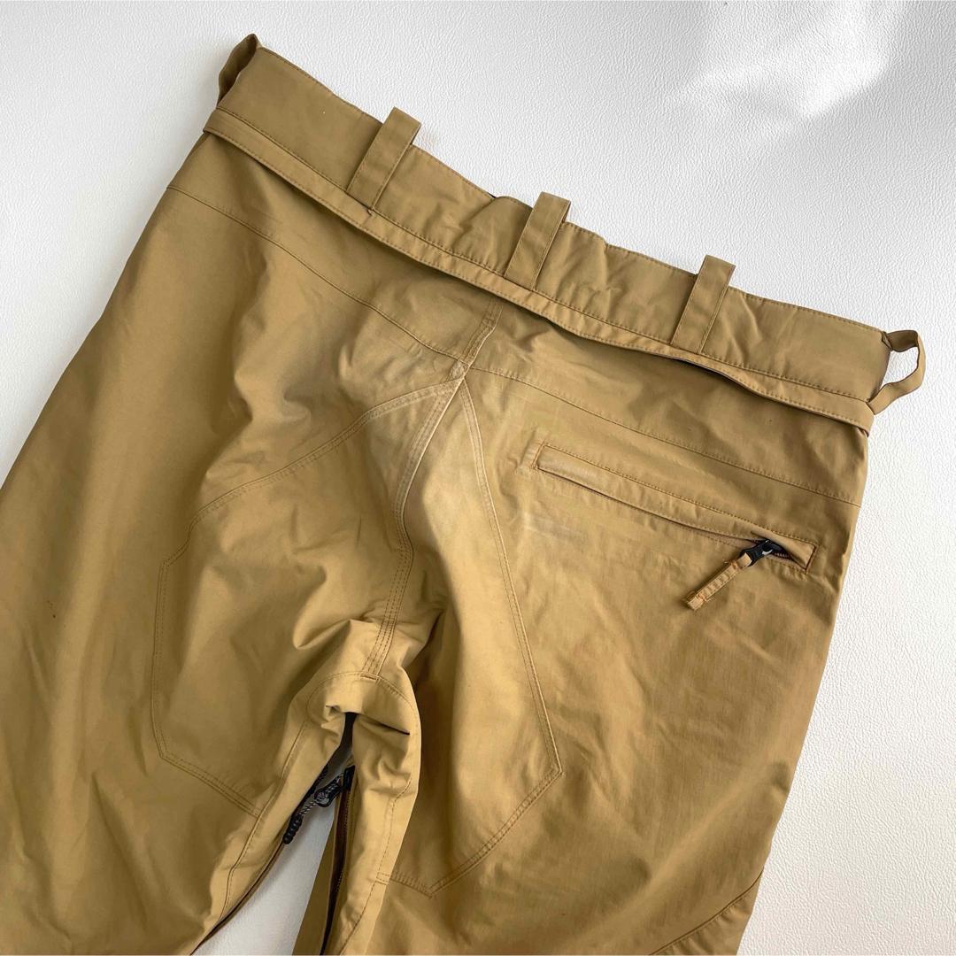 6666 ボルコム　パンツ　ゴアテックス　無地　スノボ　ベージュ